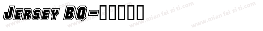 Jersey BQ字体转换